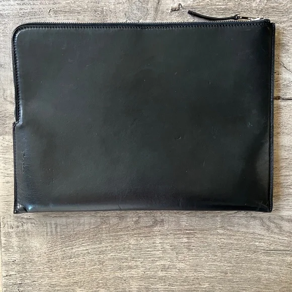 RICK OWENS Leather Envelope - Picture 2 of 4